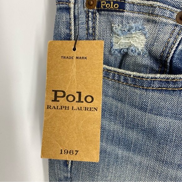 Polo Ralph Lauren Waverly Crop Patchwork Jean 26 - Picture 12 of 16